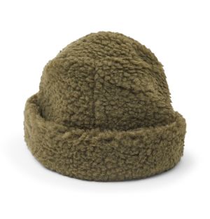 Boa Toque Hat in Olive