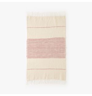 Roha Kitchen Hand Towel in Red