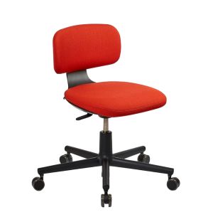 Rookie Office Chair Deep Black Base & Volo Upholstery 
