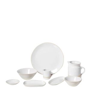 Collection de vaisselle blanche Organic Sand 