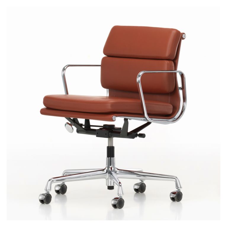 Ea217 Soft Pad Office Chair Chrome Base, Are Eames Office Chairs Comfortable