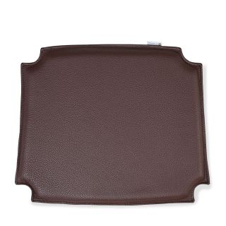 CH24 Wishbone Chair Leather Seat Pad in Brown